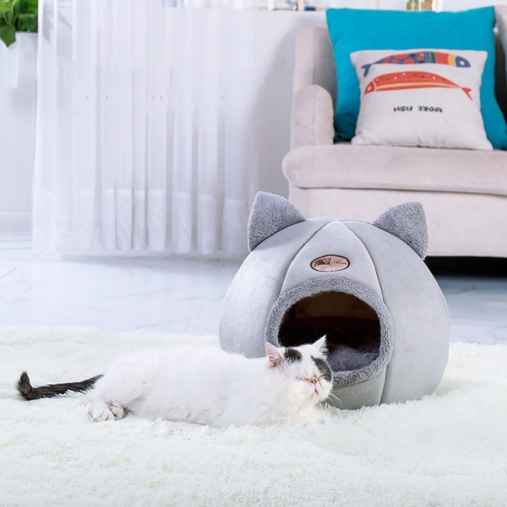 ComfyHouse™ - Niche pour chat ultra confortable - Environnement des chats